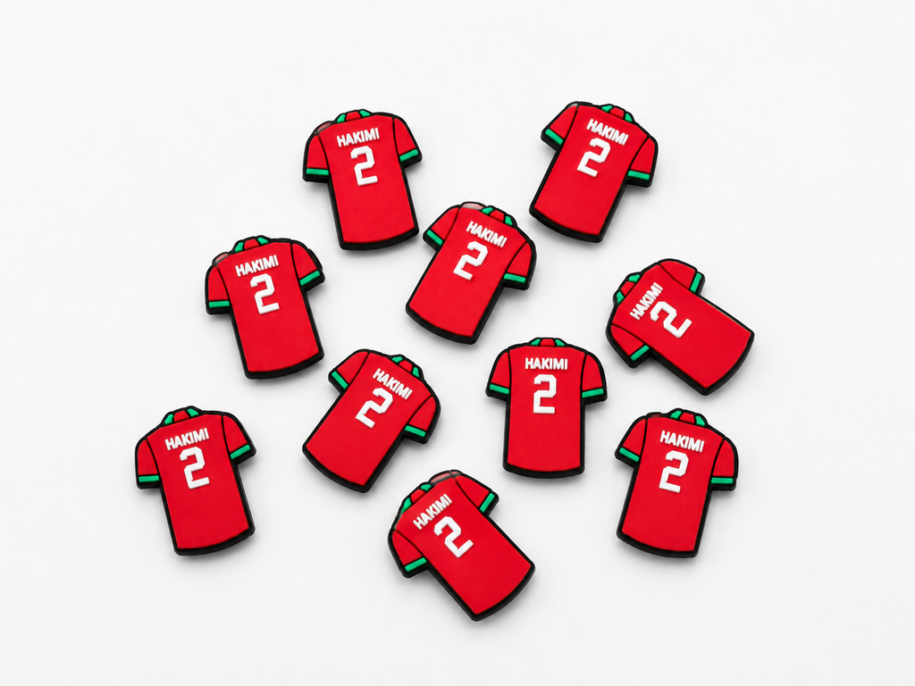 Hakimi #2 Voetbalshirt Charm – Marokko