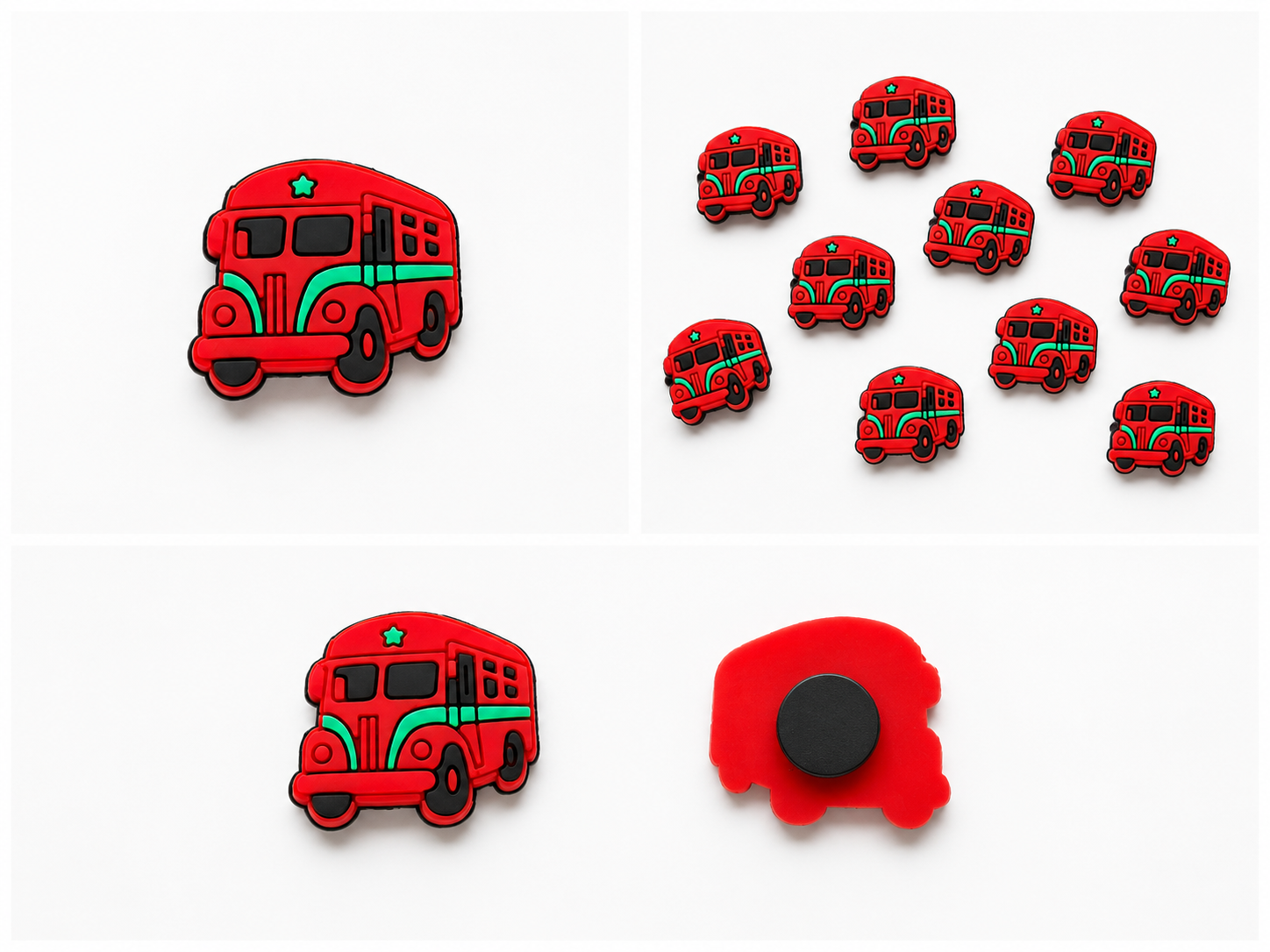 Marokkaanse Bus Charm – Traditionele Rode Bus