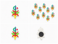 Amazigh Symbool Charm ⵣ
