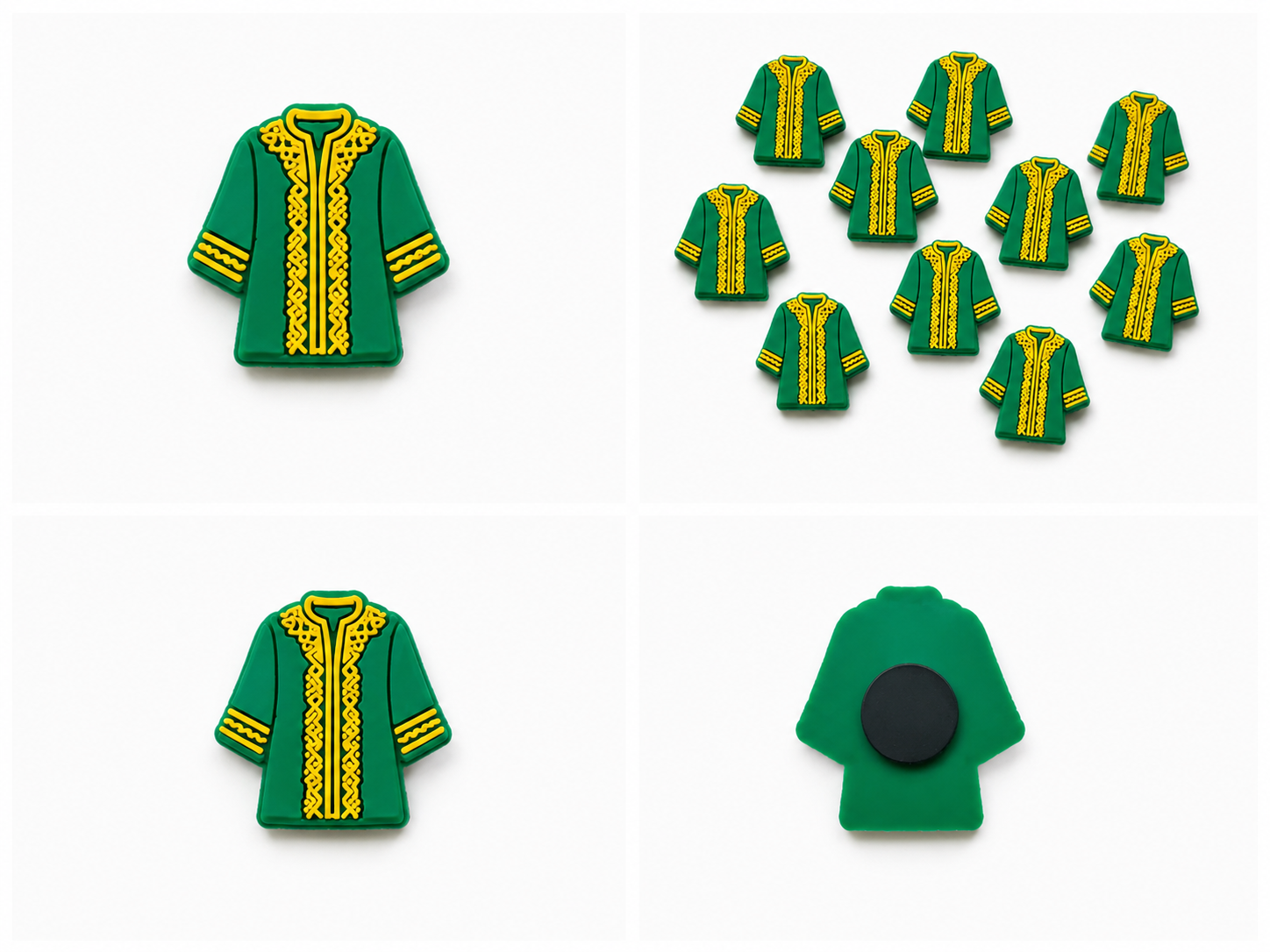 Groene Djellaba Charm